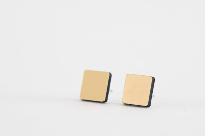 Audrey Mini Square Earrings