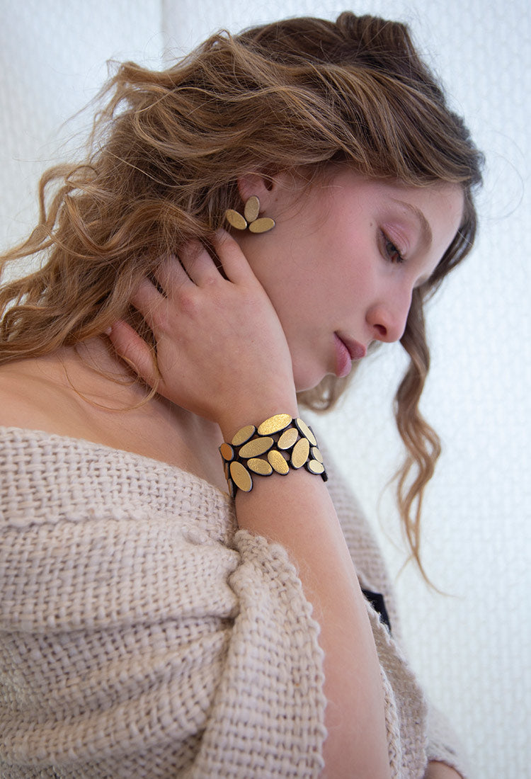 Emma Earrings Small - Gold