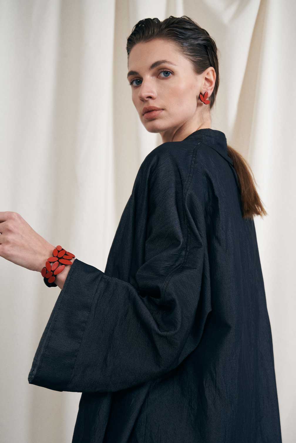 Emma Armband Mittel - Rot
