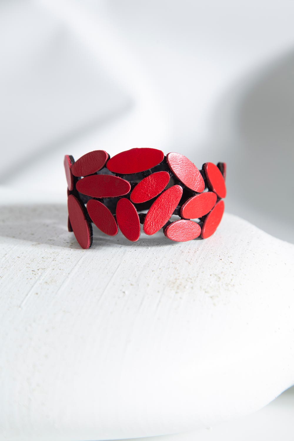 Emma Armband Mittel - Rot