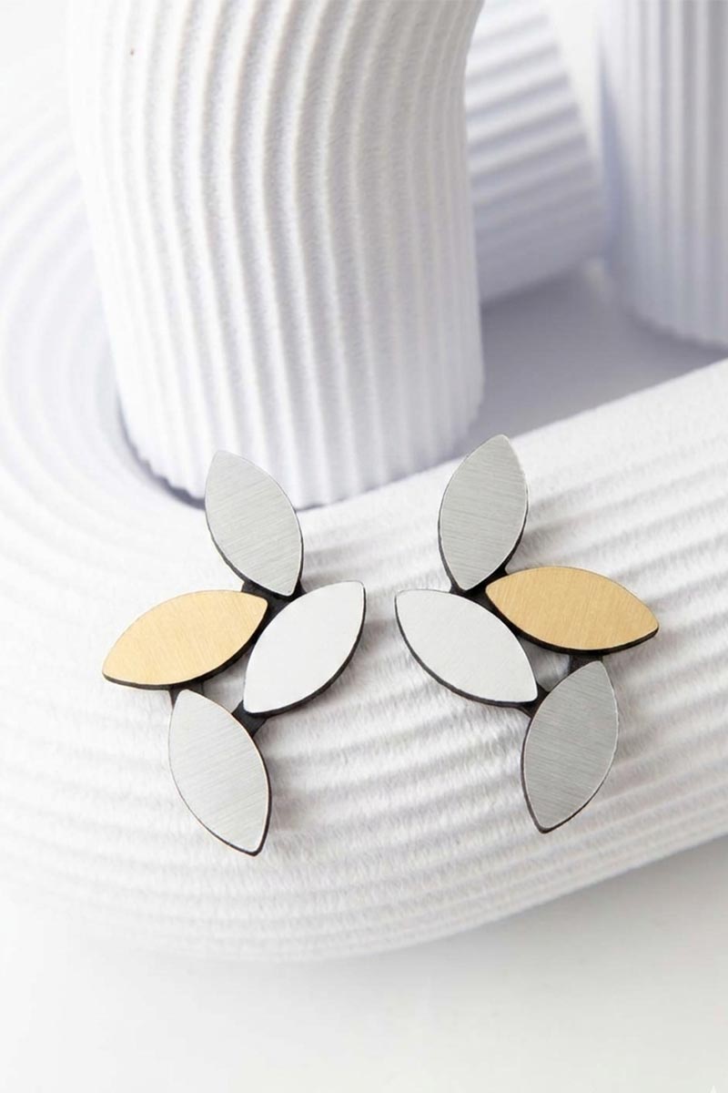 Boucles d'oreilles Kate Leaves Large