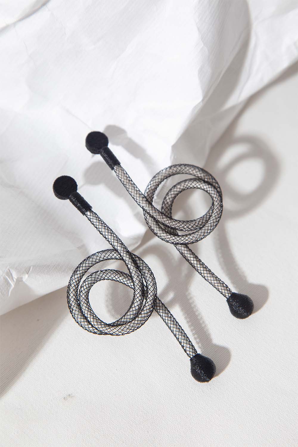 Pendientes Life Nudo - Negro/Blanco