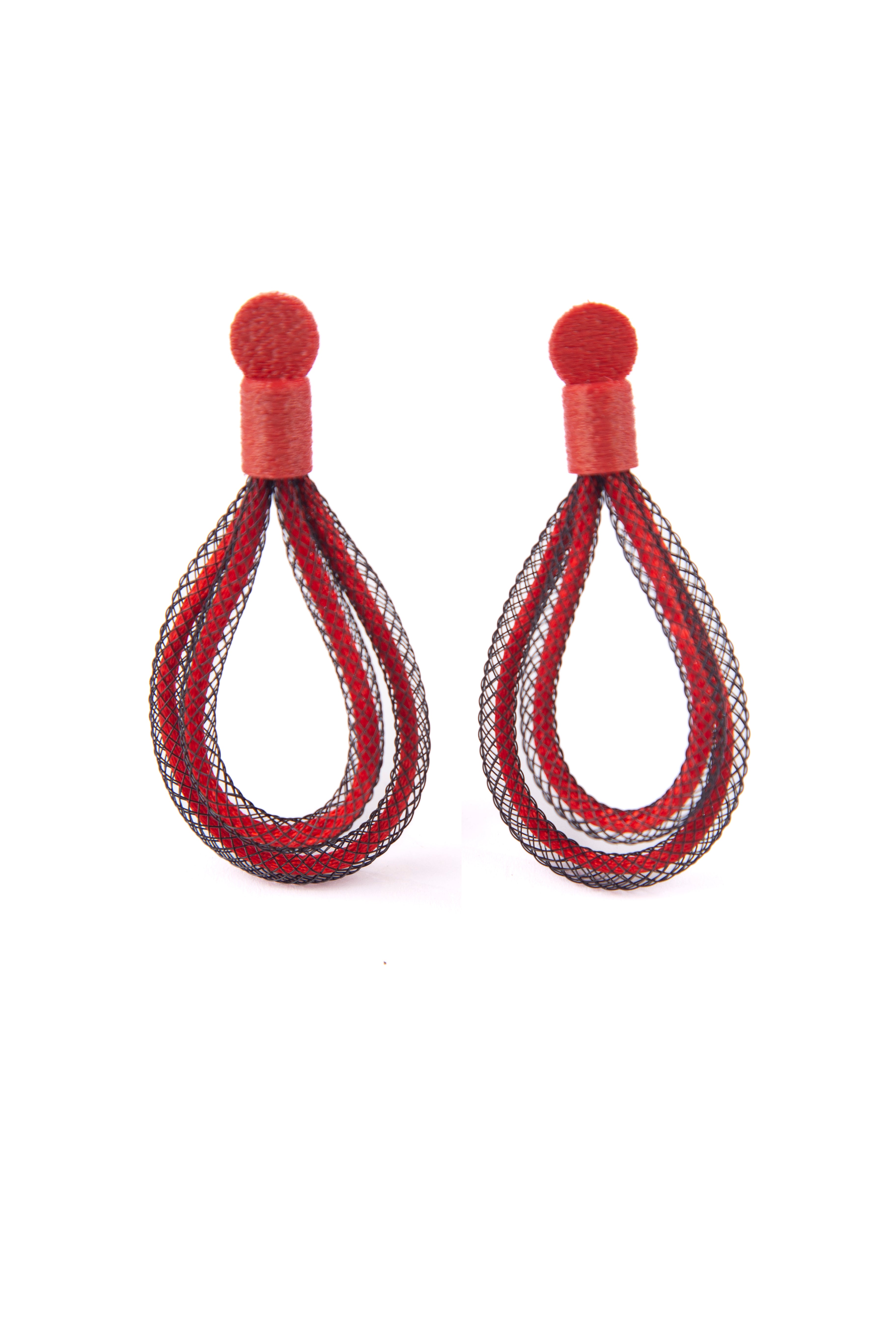 Pendientes Life Drop - Rojo