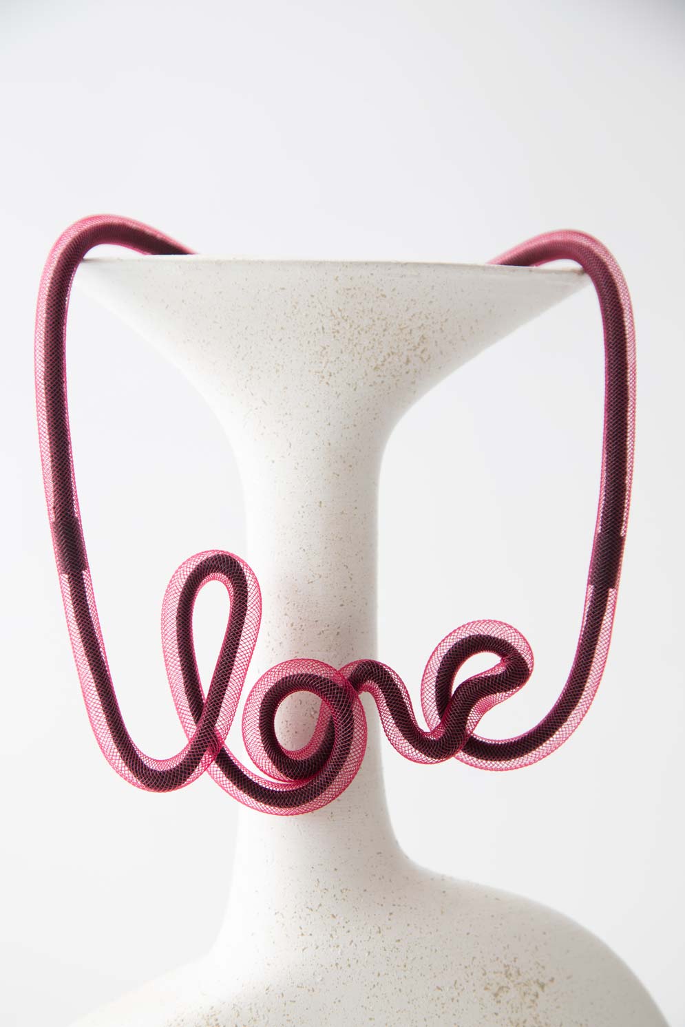 Collar Life Love - Burdeos