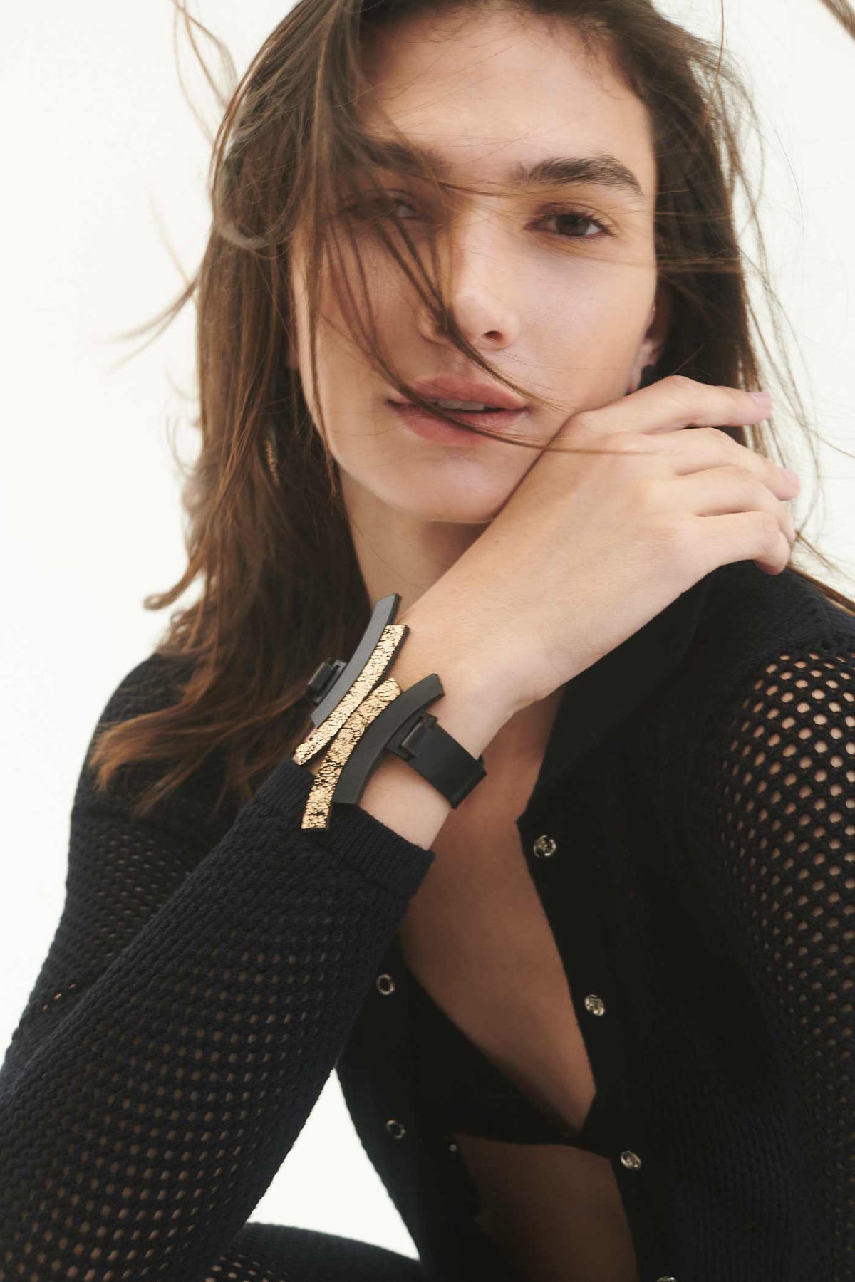 Bracelet Duo - Noir+Or