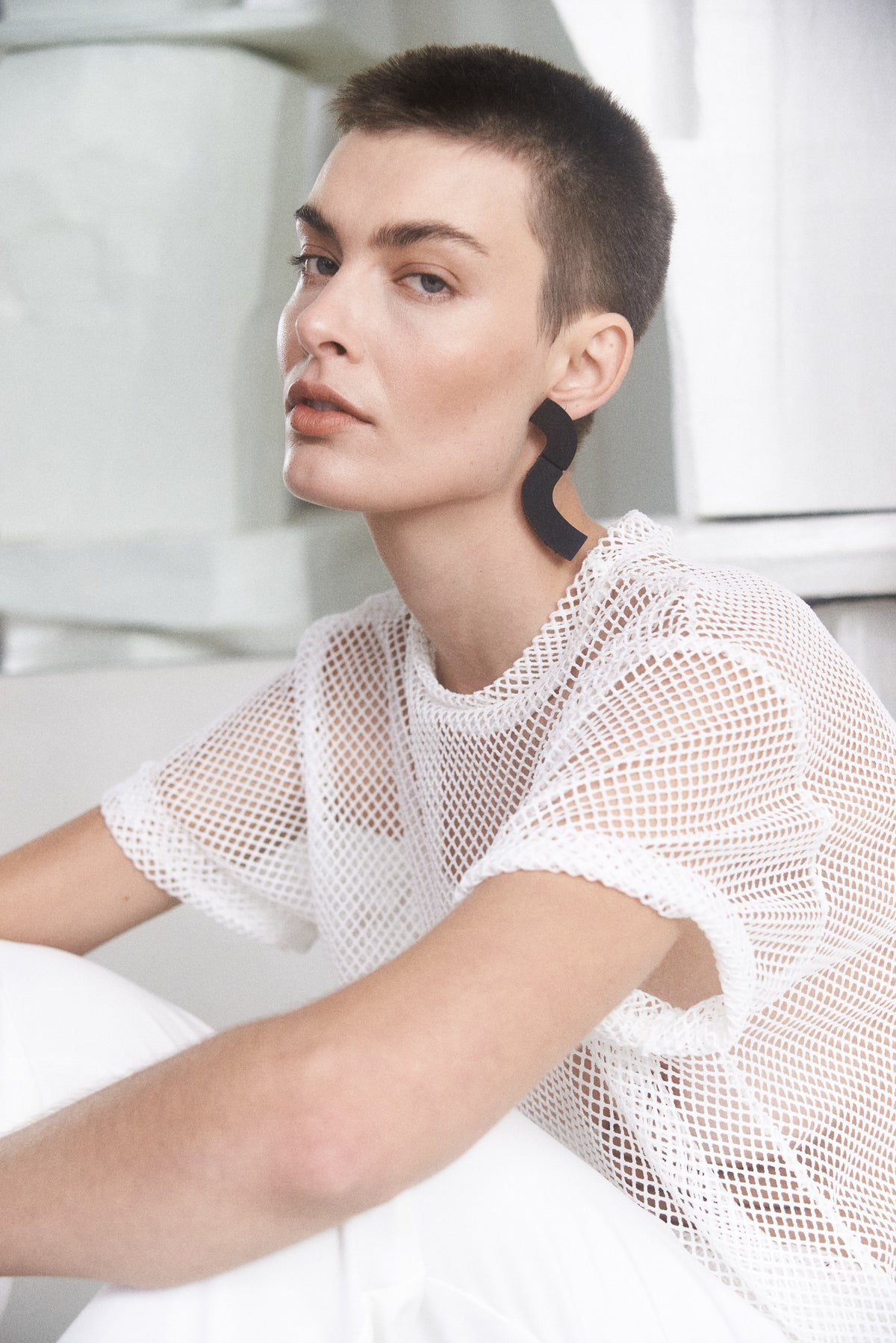 Boucles d'oreilles Mies - Wave