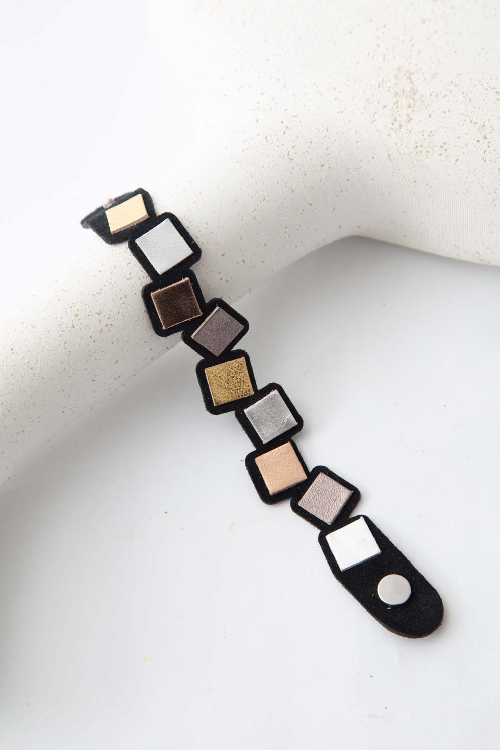Brazalete Rainbow Squares - Rainbow
