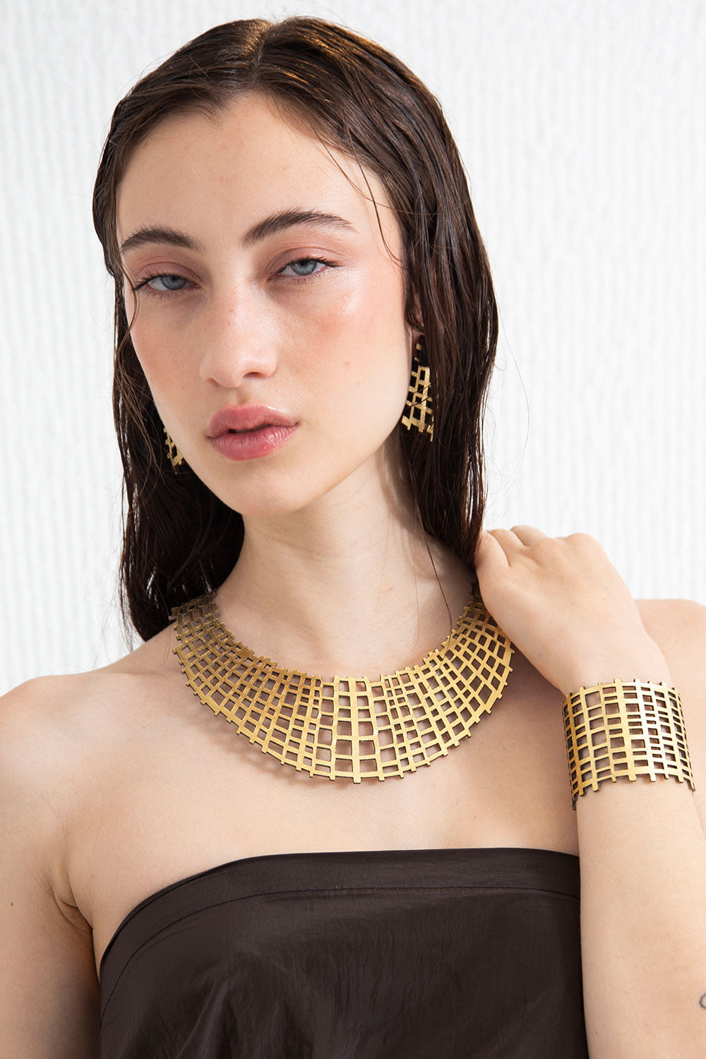 Scarlett Cuff Bracelet - Gold