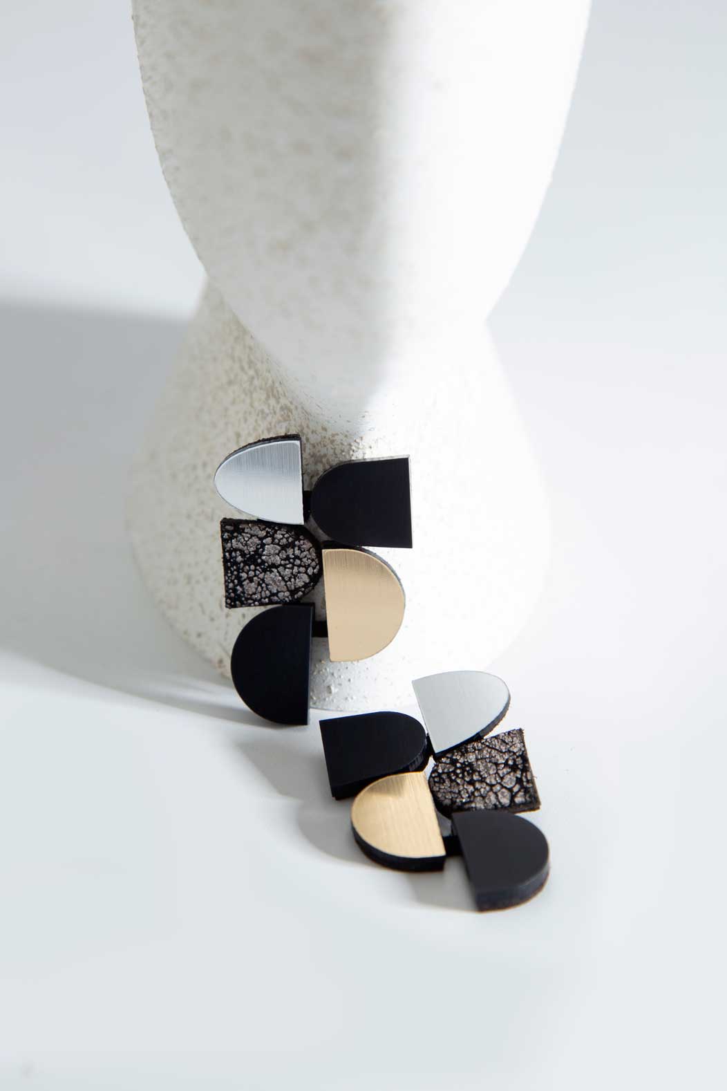 Sophie's Vision Earrings - Silver/Black/Gold/Pewter