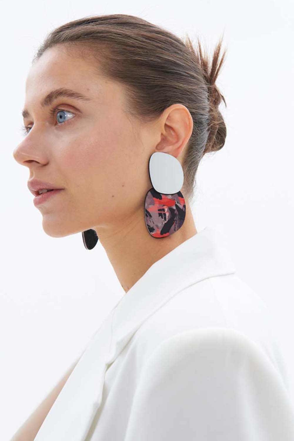 Boucles d'oreilles Frame Stones Grandes Peintures