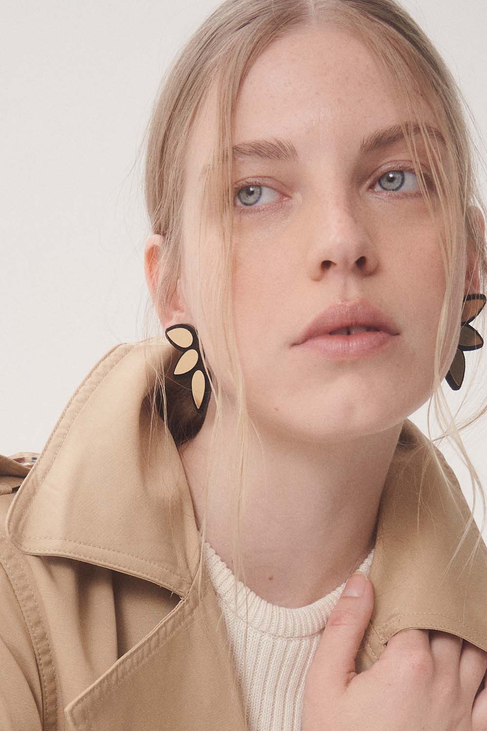 Raindrop Earrings Small - Gold