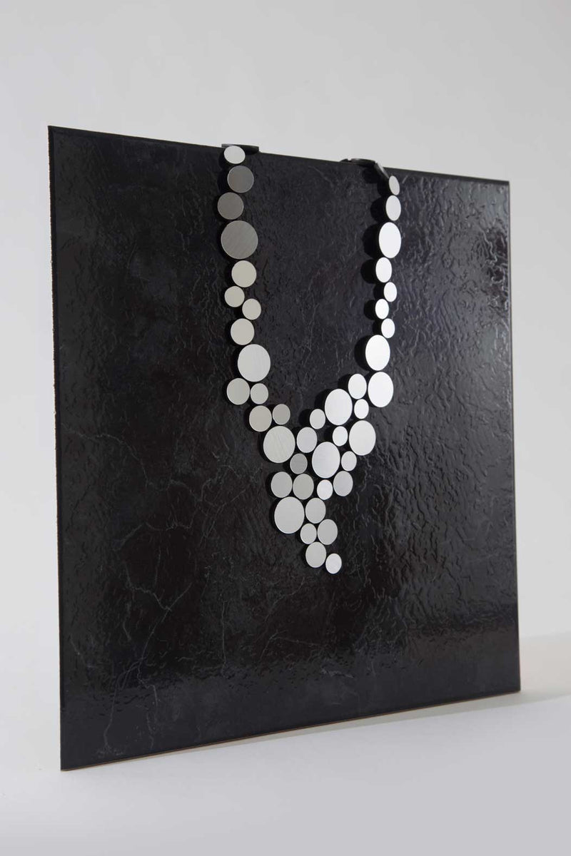 Abstraction Necklace V - Silver