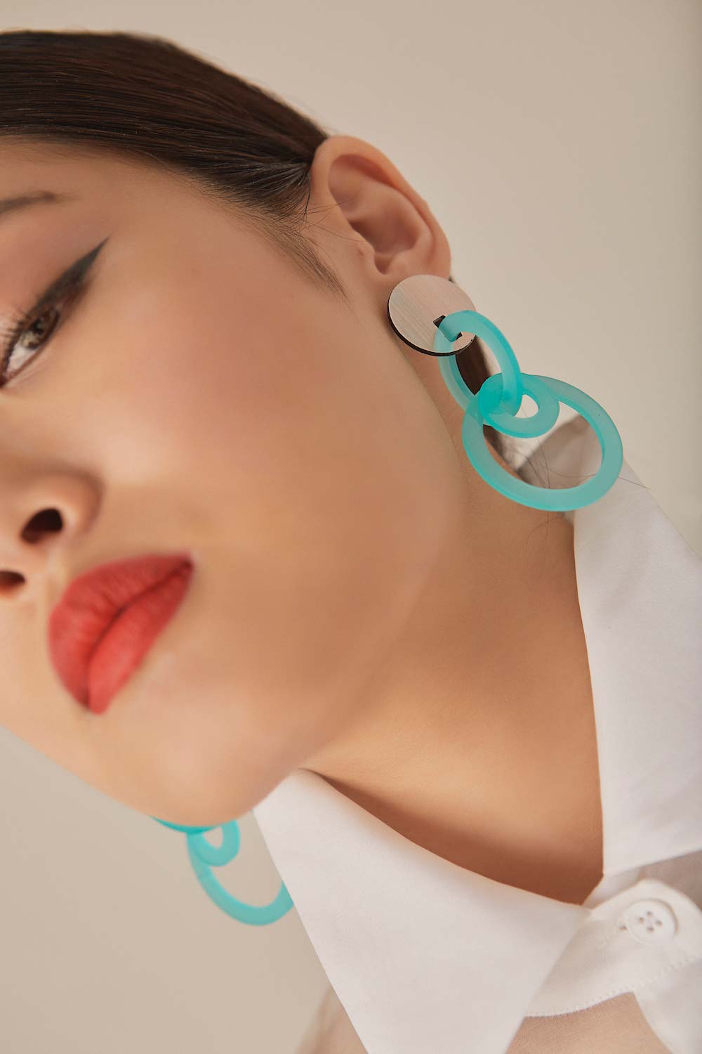 Audrey Hoops Earrings