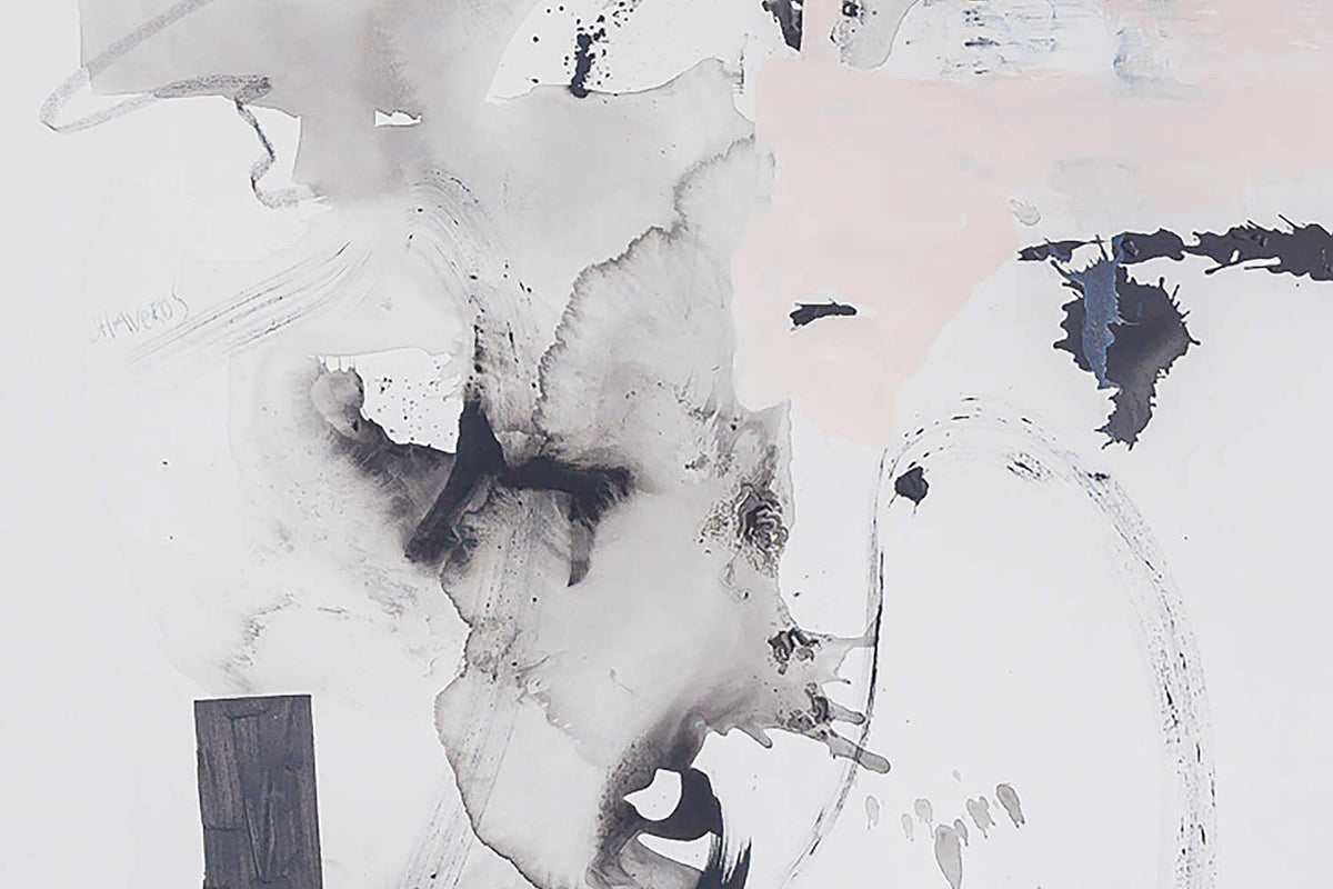 Ana Chaveros — abstract painting with more empty space than paint
