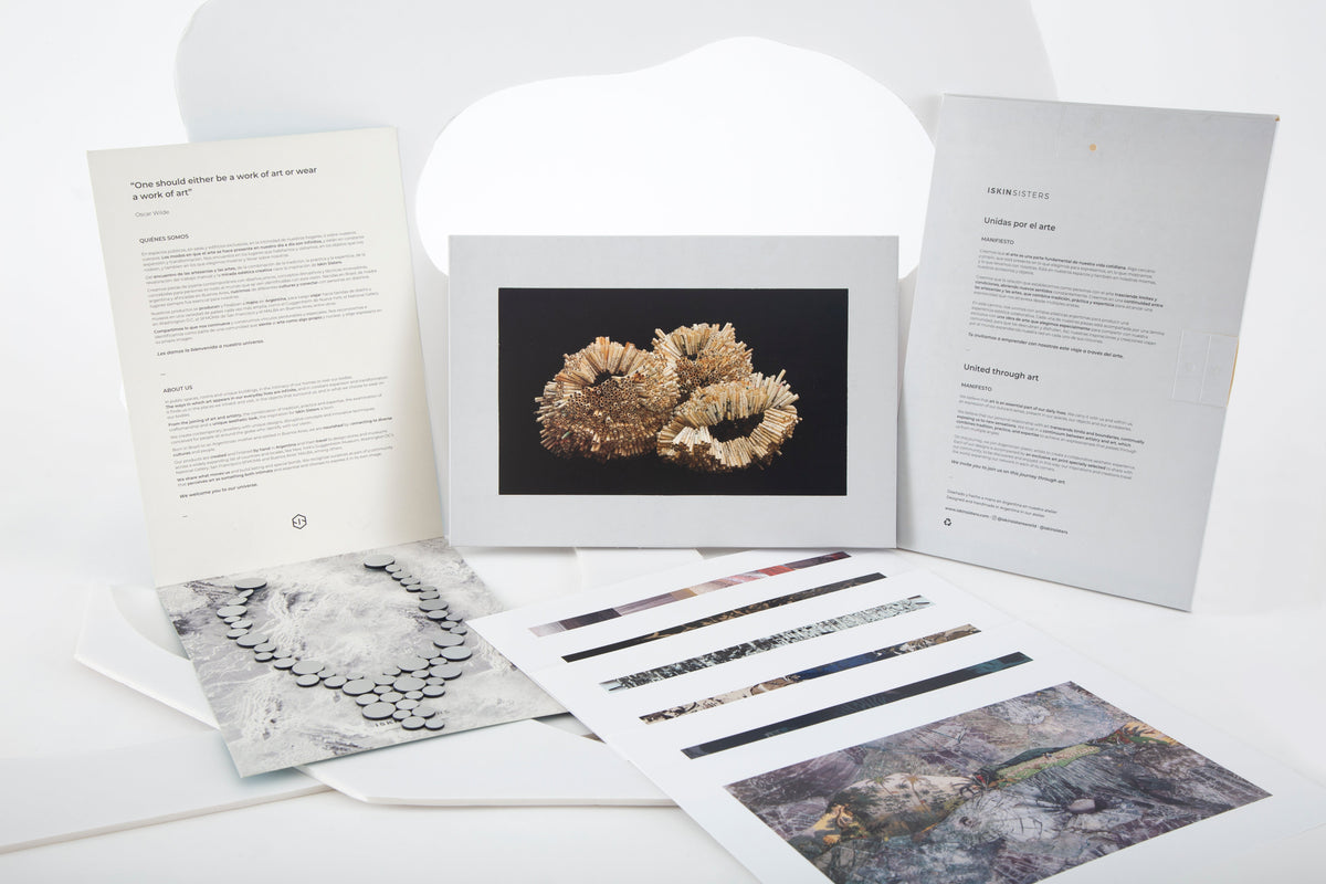 Iskin Sisters packaging, made entirely from recyclable materials