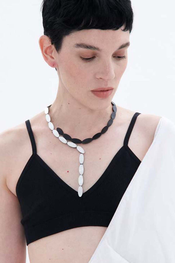 Emma V Halskette - Silber