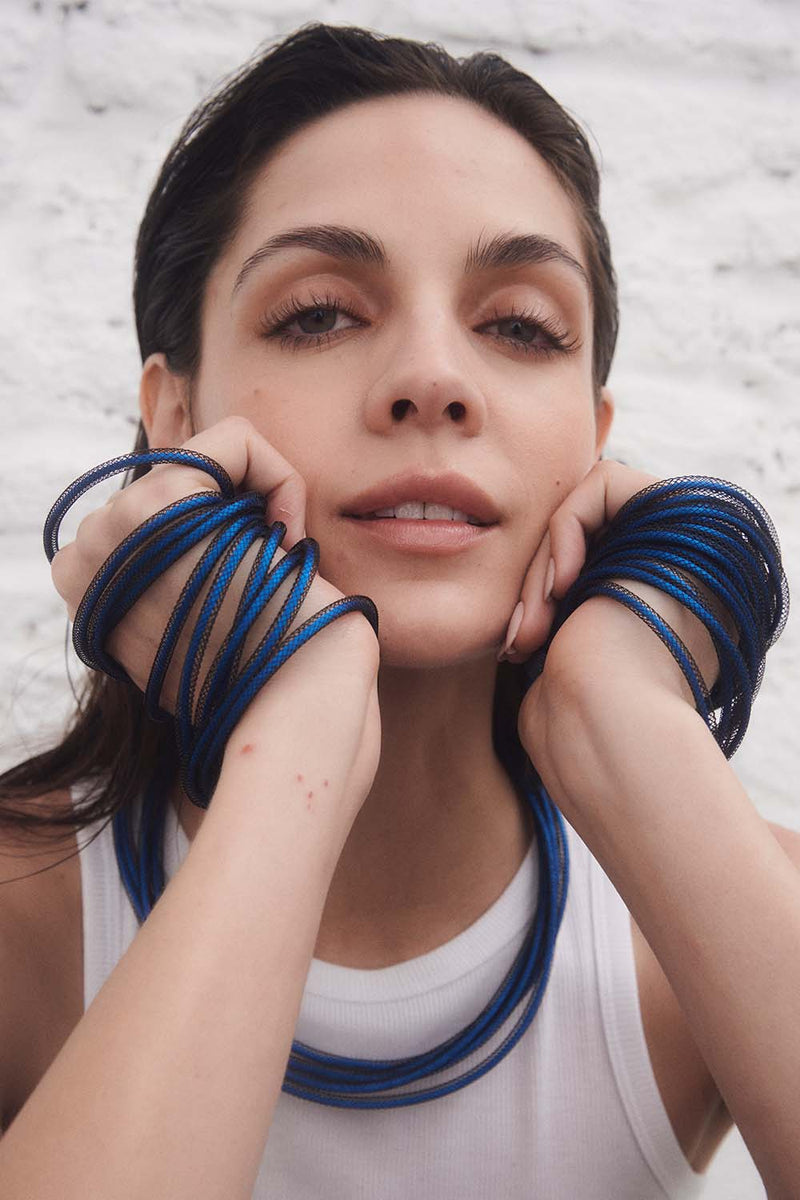 Life Armband Rund - Blau *