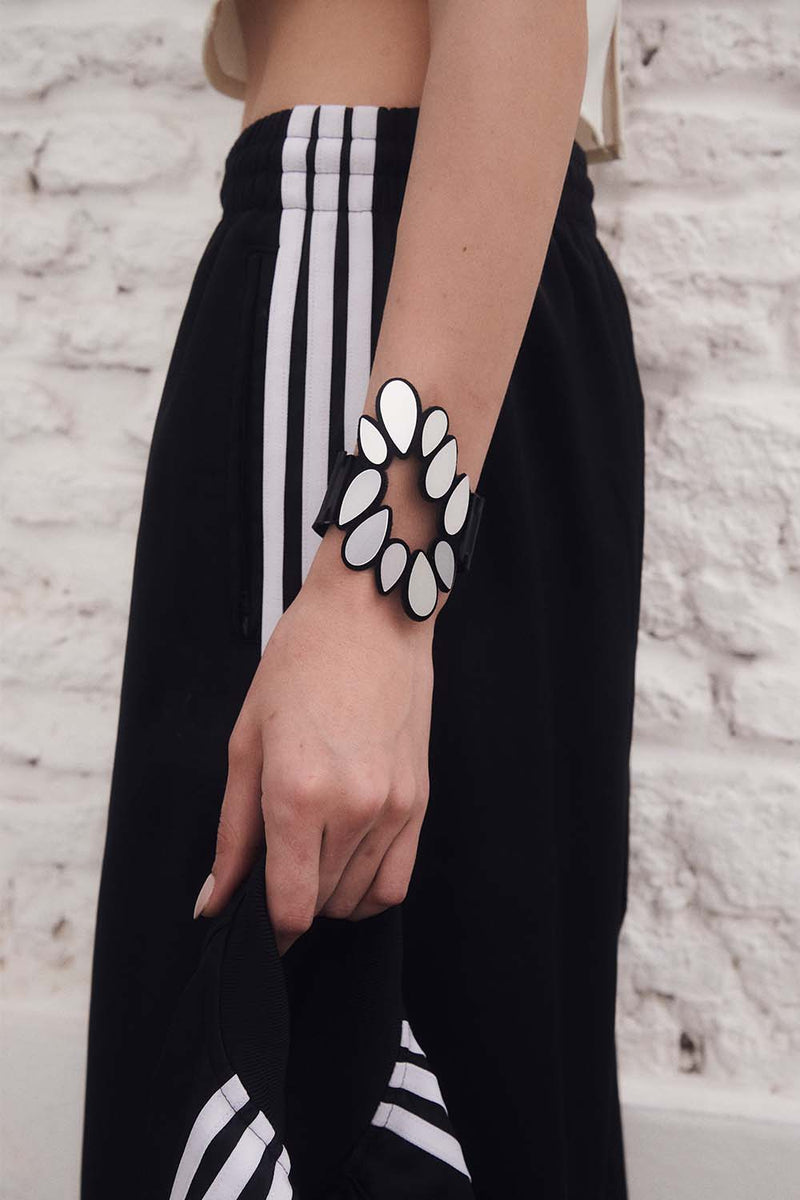 Bracelet Feuilles Kate - Argent et Or