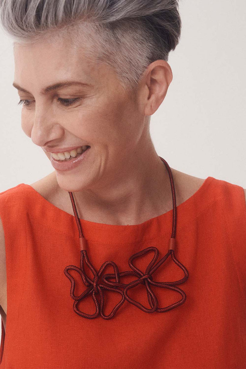 Life Necklace Rosalia - Red *