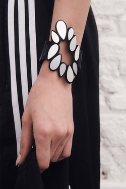 Bracelet Feuilles Kate - Argent et Or