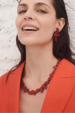 Collier rond Kate Leaves