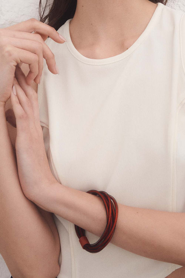 Life Armband Rund - Rot *