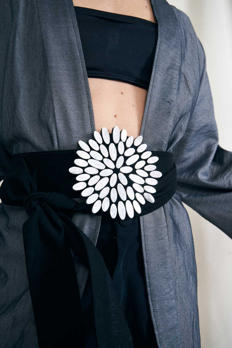 Ceinture + Boucle Emma - Argent