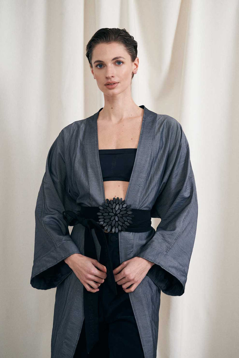 Ceinture + Boucle Emma - Noir