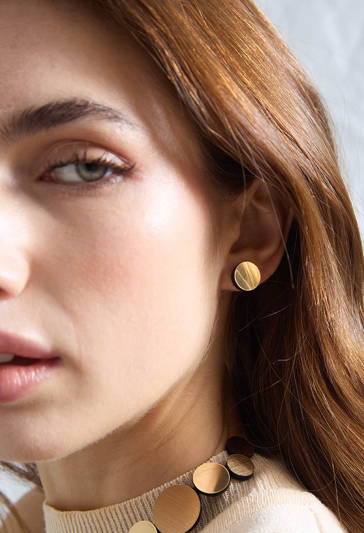 Boucles d'oreilles Audrey Circle Tiny