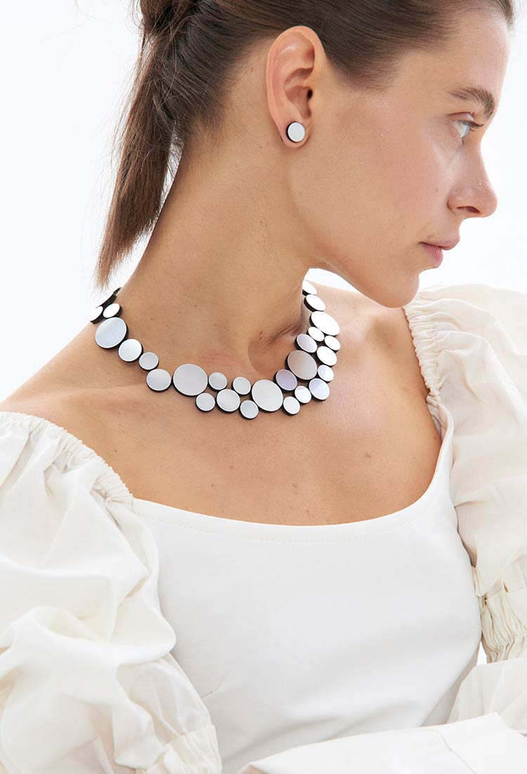 Boucles d'oreilles Audrey Circle Tiny