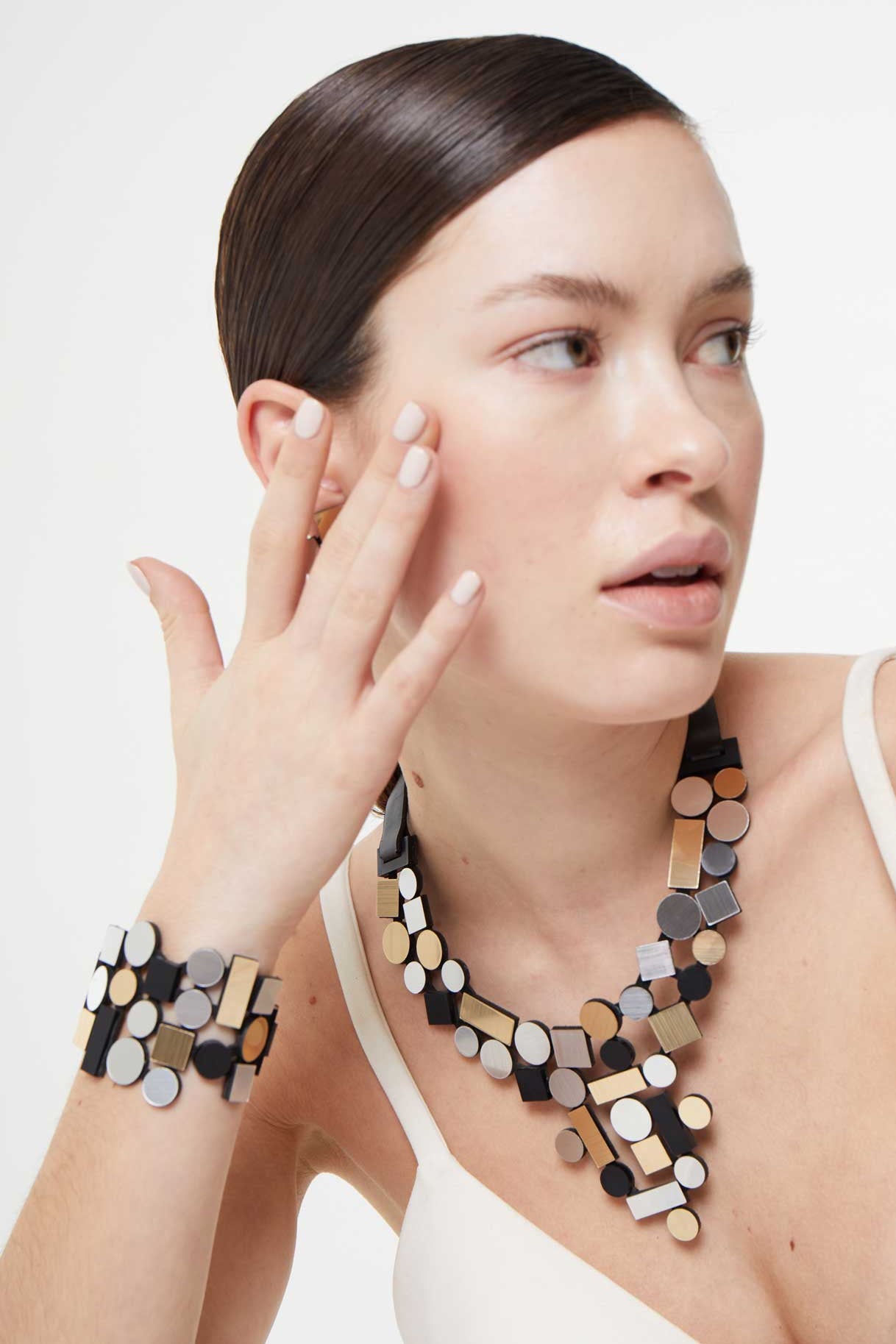 Bracelet en acrylique Bauhaus
