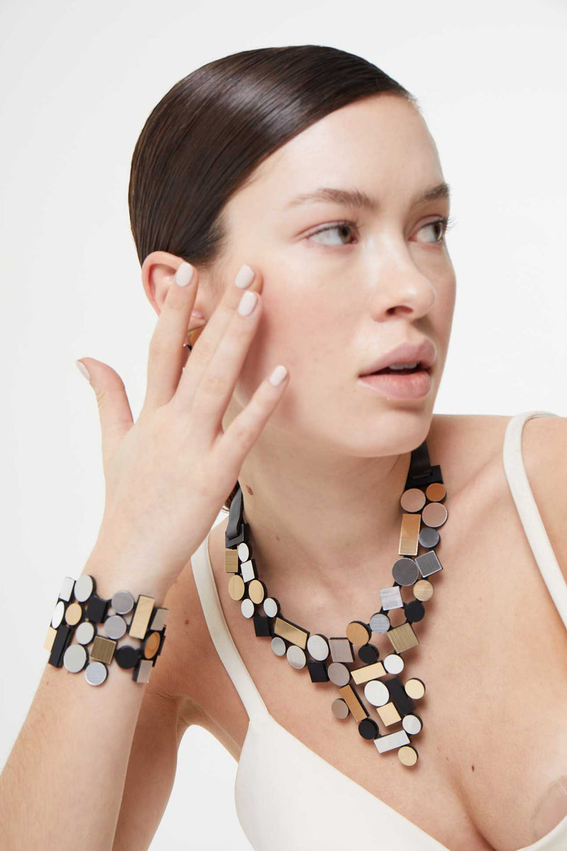 Bracelet en acrylique Bauhaus