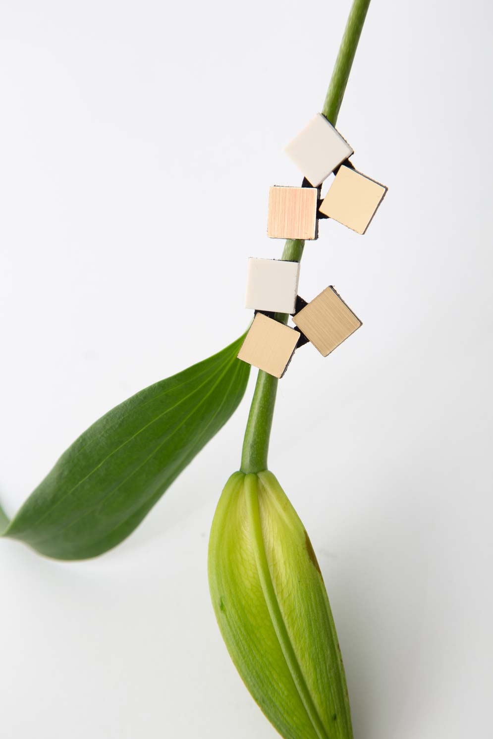 Bauhaus Ohrringe Klein