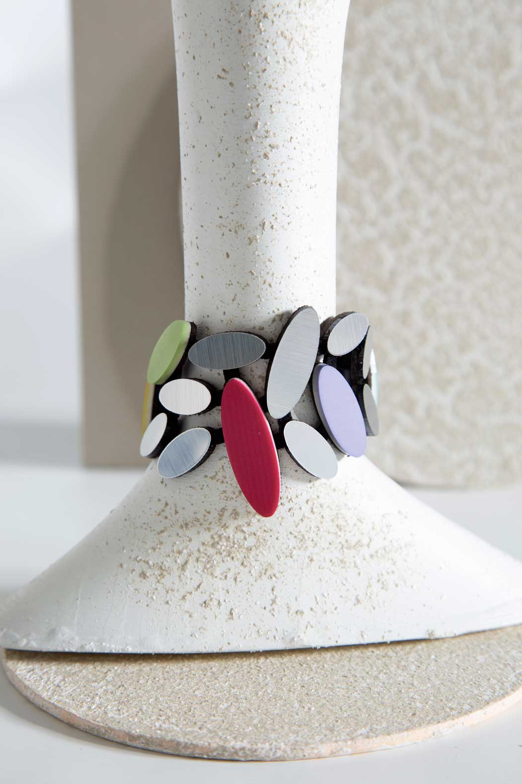 Colors Petals Bracelet - Silver/Colorful