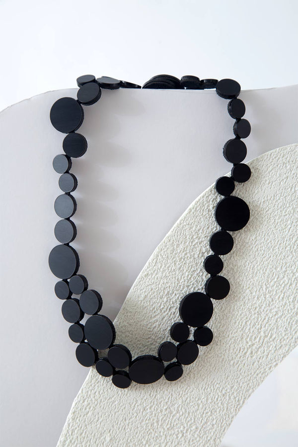 Collier Abstraction Petit - Noir *