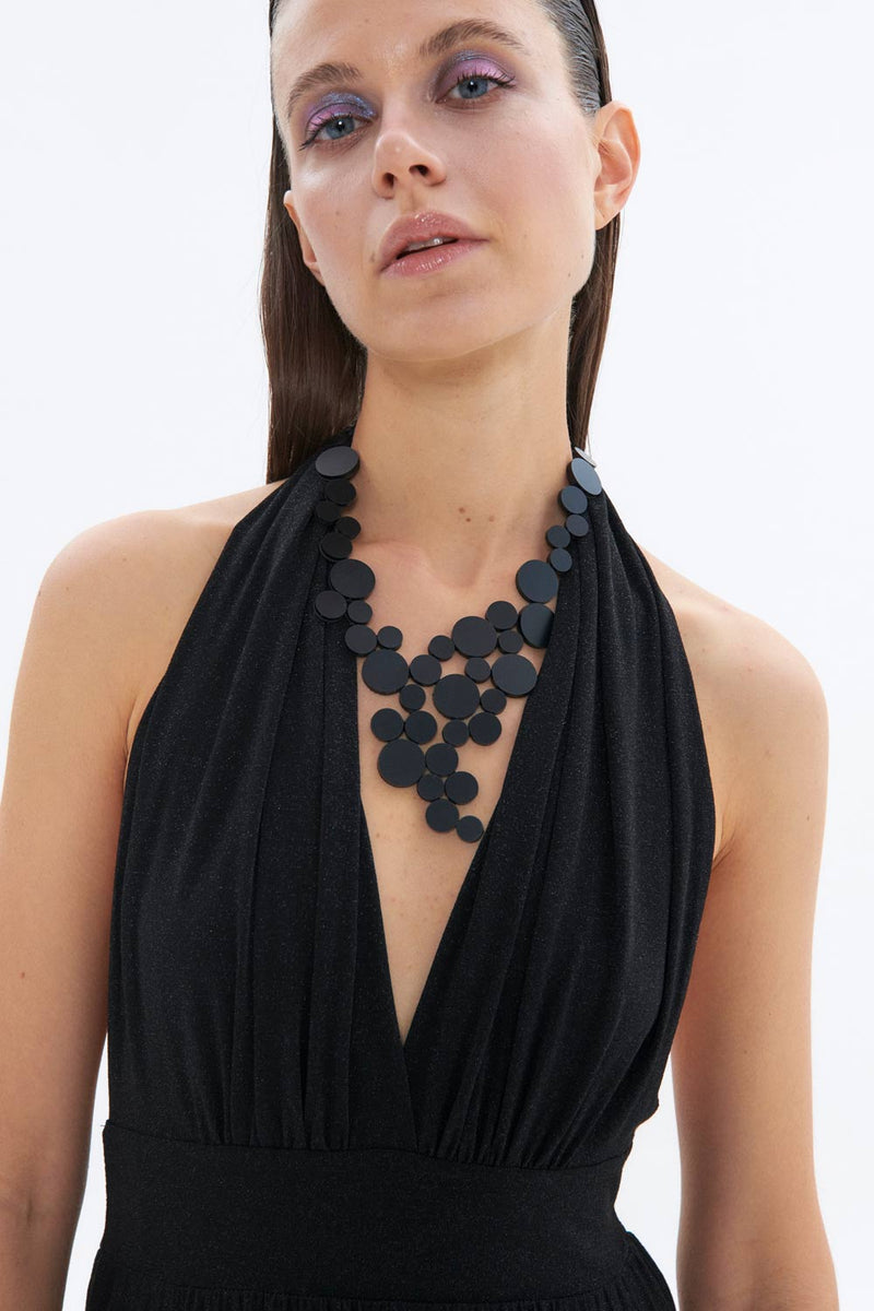 Collier Abstraction V - Argent