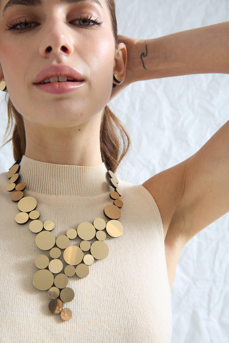 Collier Abstraction V - Or
