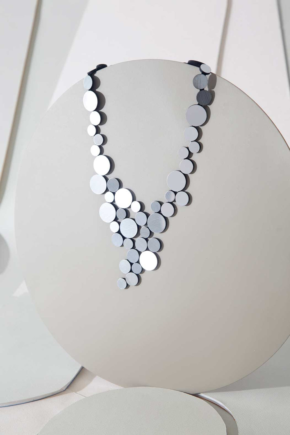 ネックレス・ペンダント Abstract Statement Necklace Emerald Rhinestones Statement Necklace | CinCin La Chic