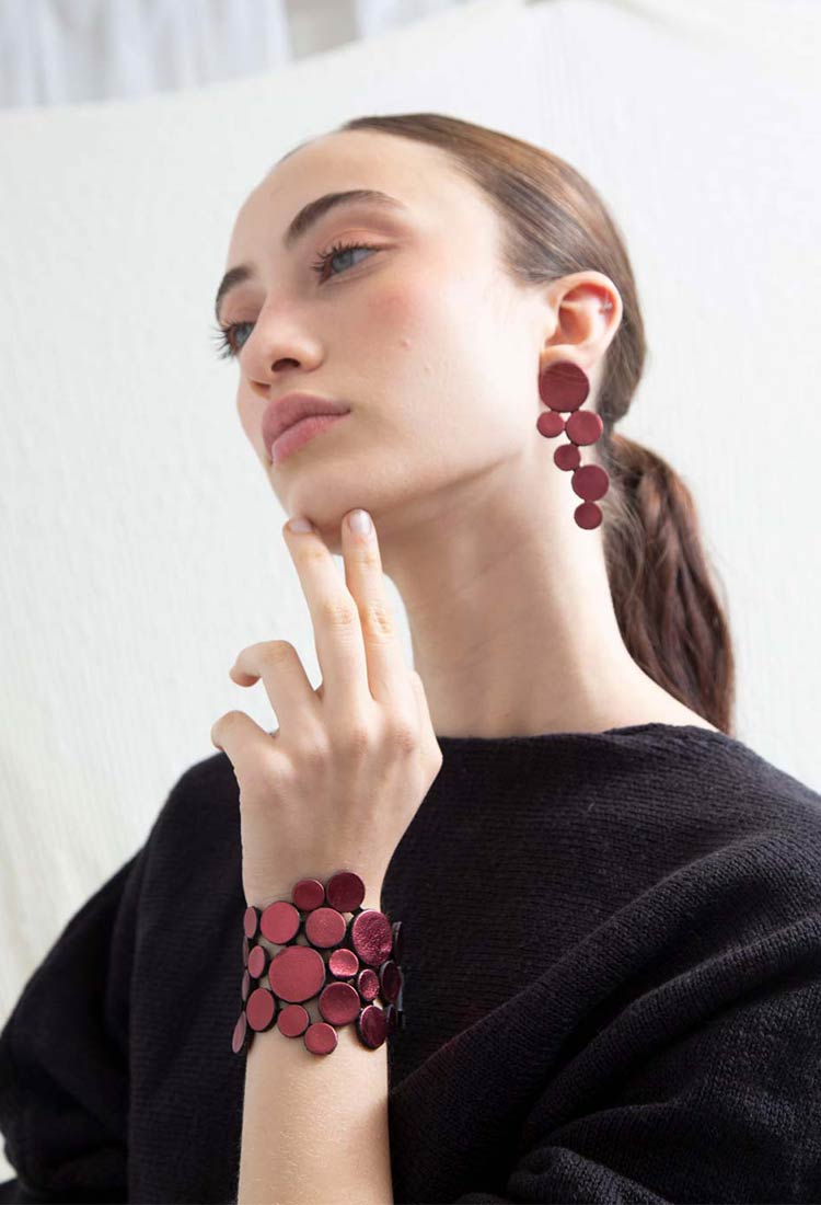 Boucles d'oreilles Abstraction - Grandes