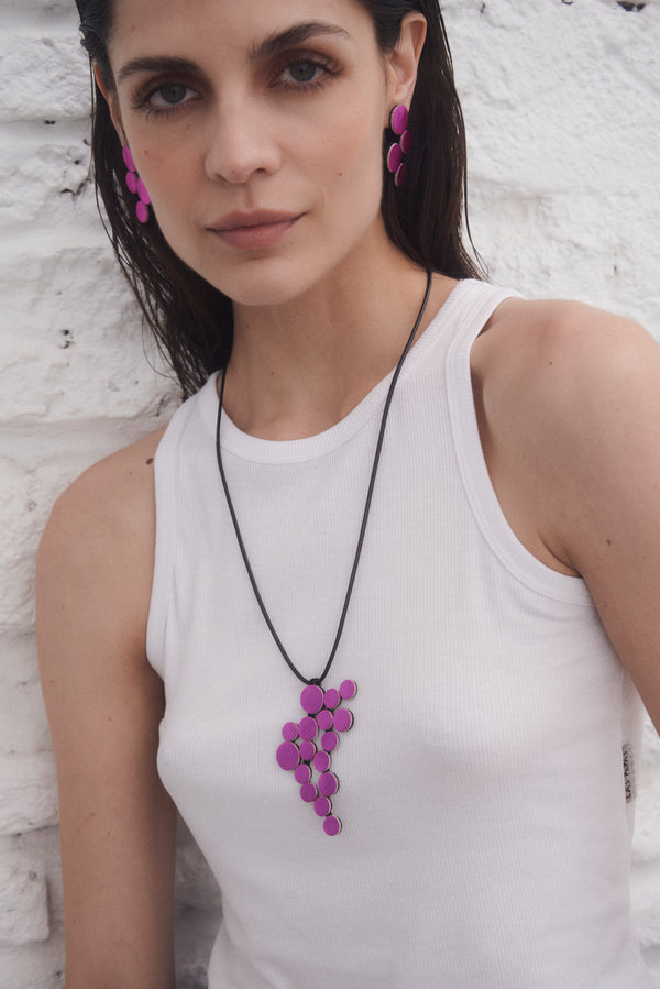 Collier Pendentif Abstraction - Or