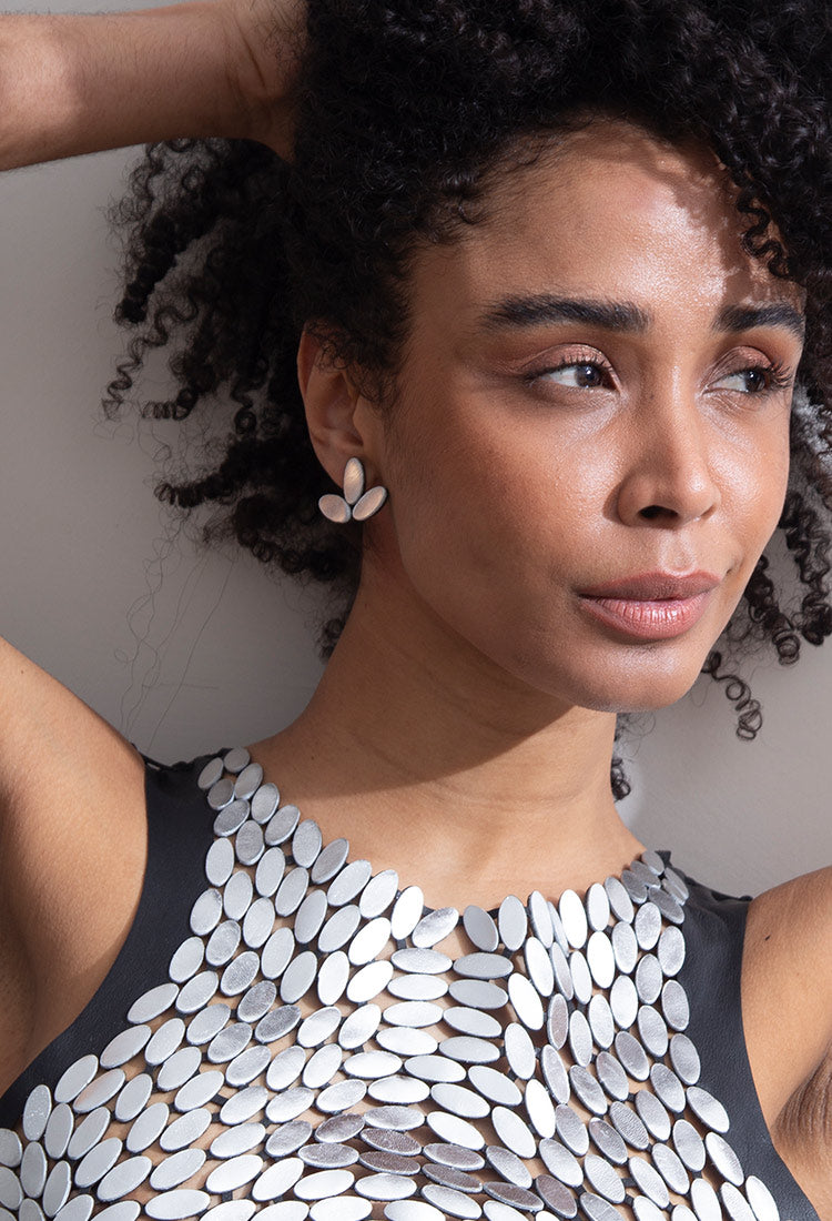 Pendientes Emma Small - Plata