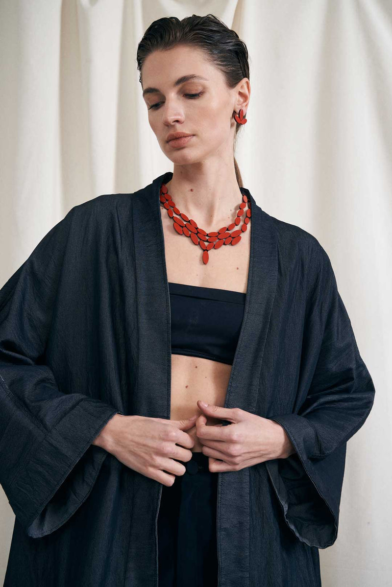 Emma Ohrringe klein - Rot