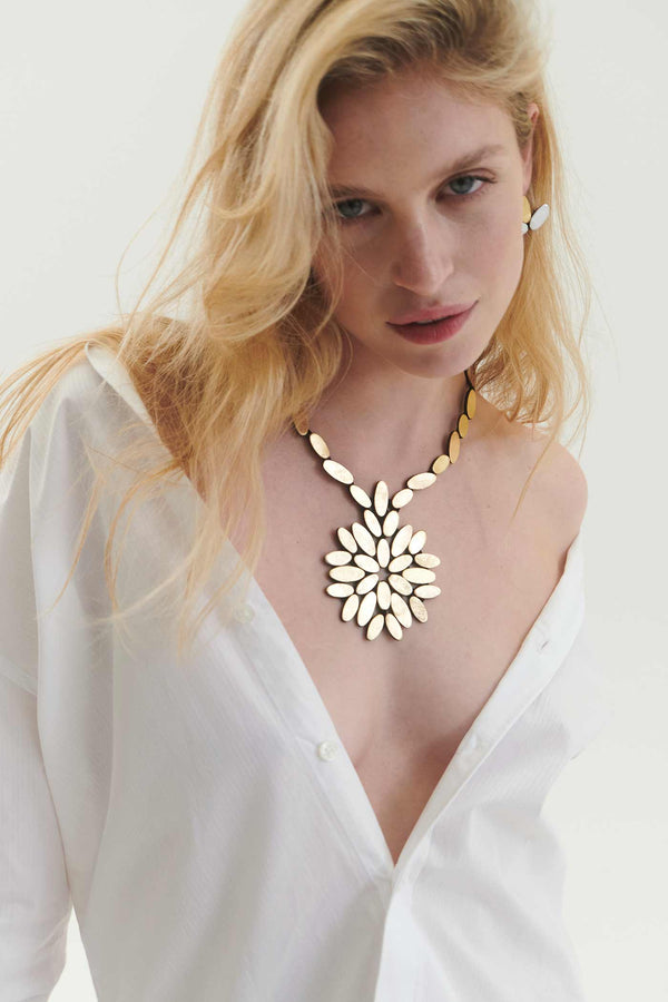 Emma Halskette Medaillon - Gold