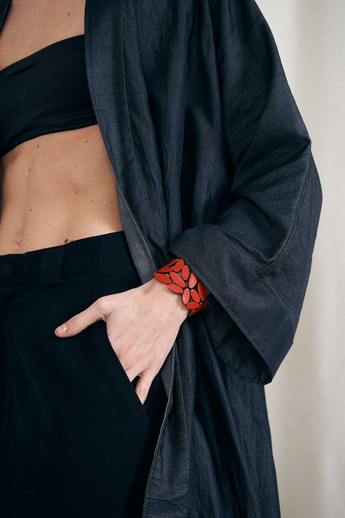 Emma Armband Mittel - Rot