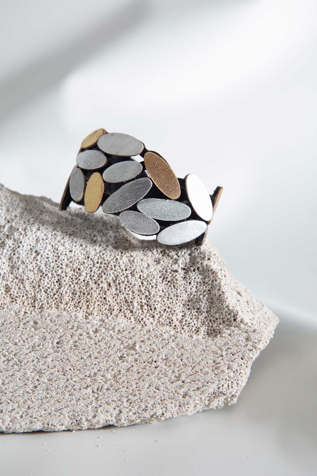 Collier Duo Curves - Argent & Or