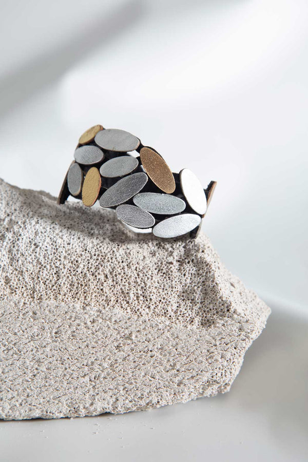 Emma Armband Mittel - Silber &amp; Gold