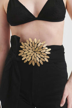 Belt + Emma Buckle - Gold