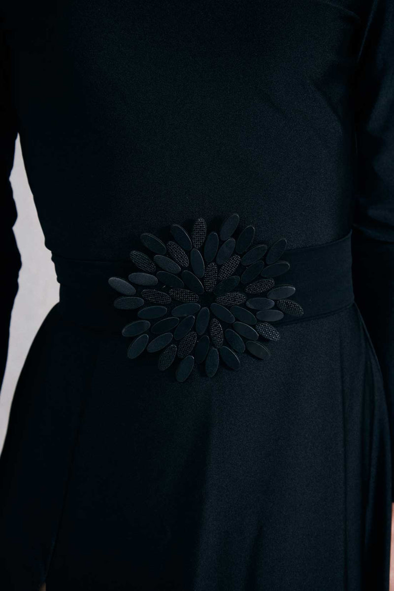 Ceinture + Boucle Emma - Noir