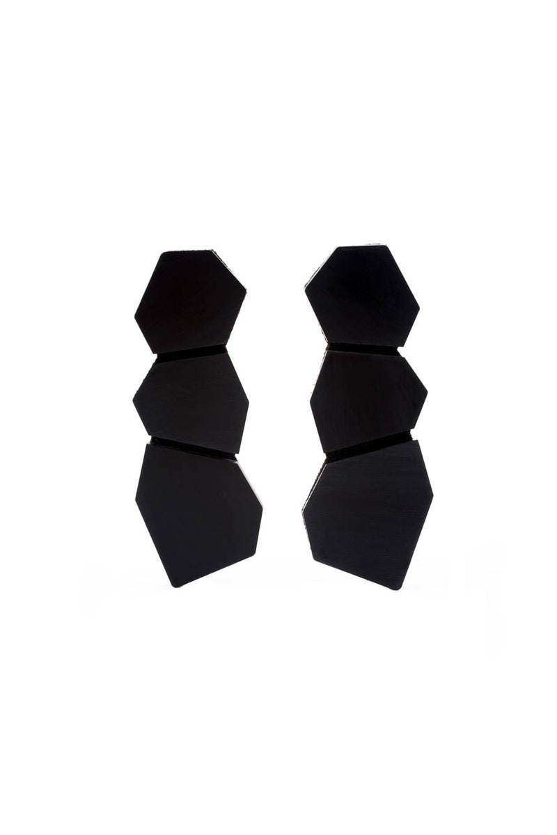 Greta Ohrringe - Polygon - Groß