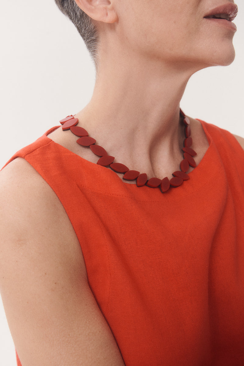 Collier rond Kate Leaves